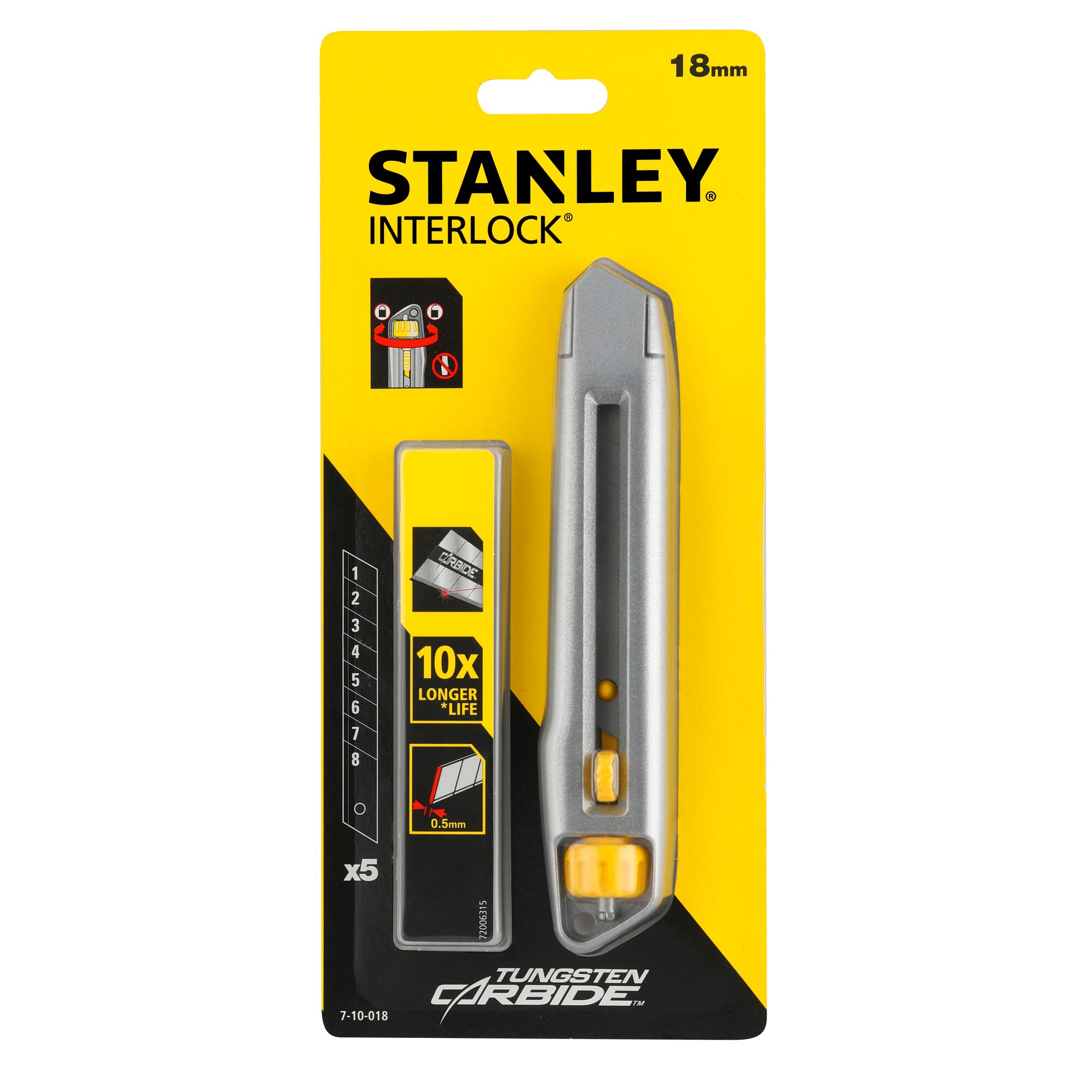 Stanley cutter online interlock